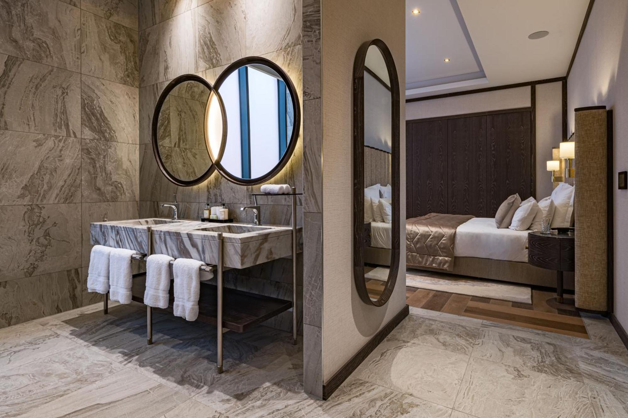 Stock Exchange Hotel, Manchester, Autograph Collection Екстер'єр фото A bathroom at the hotel