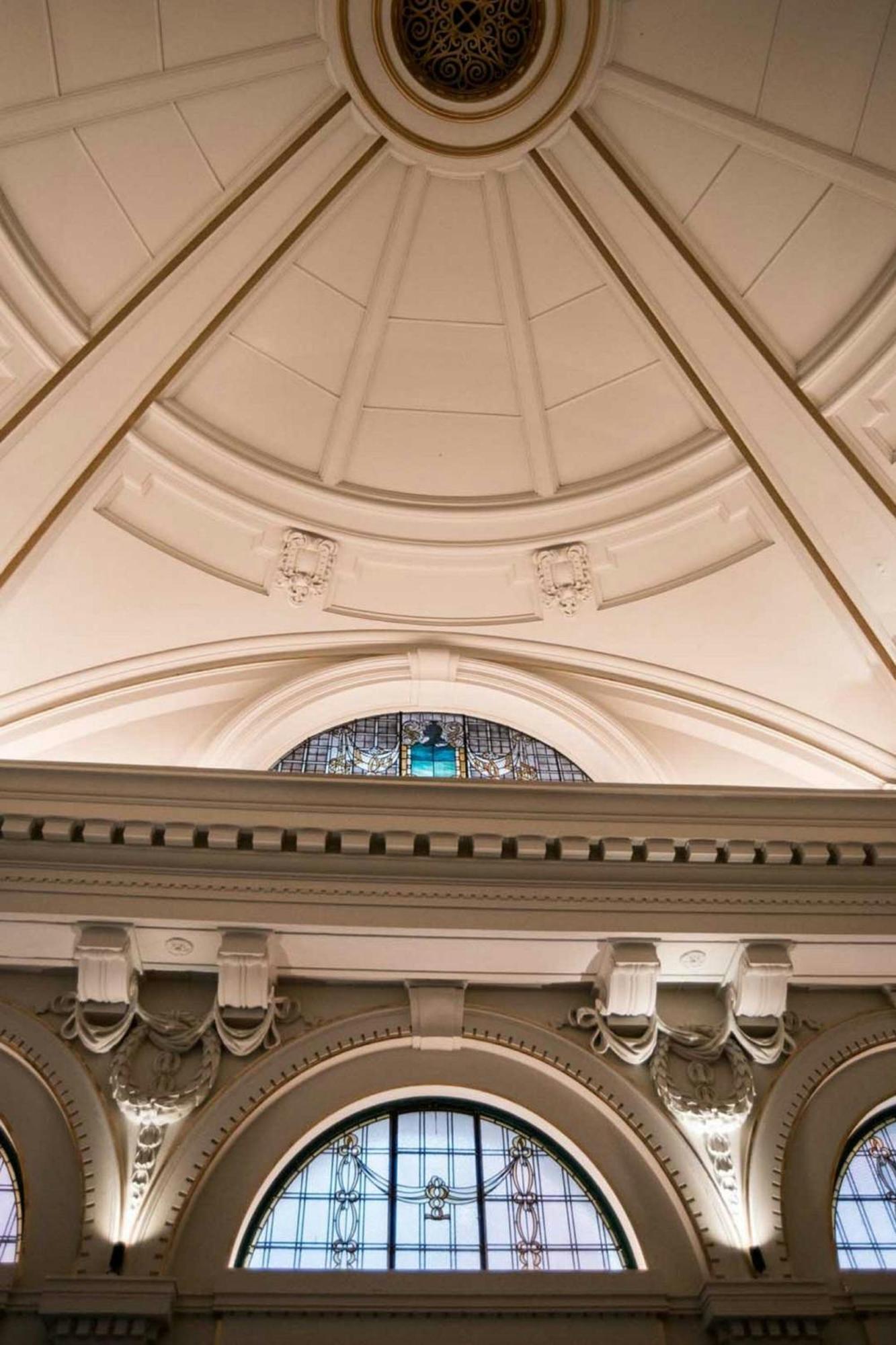 Stock Exchange Hotel, Manchester, Autograph Collection Екстер'єр фото The ceiling of the main hall